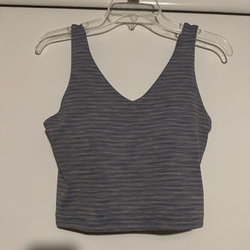 Athleta transcend v neck crop NWT
